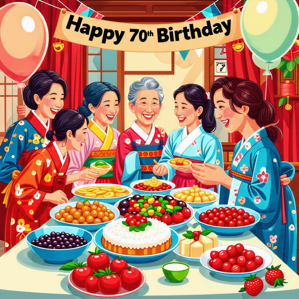 칠순 축하 인사말