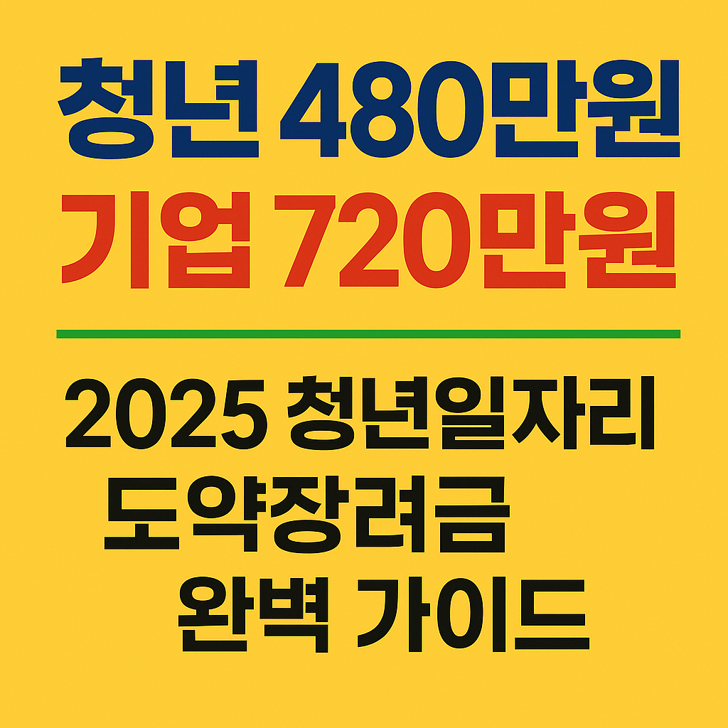 청년일자기도약장려금