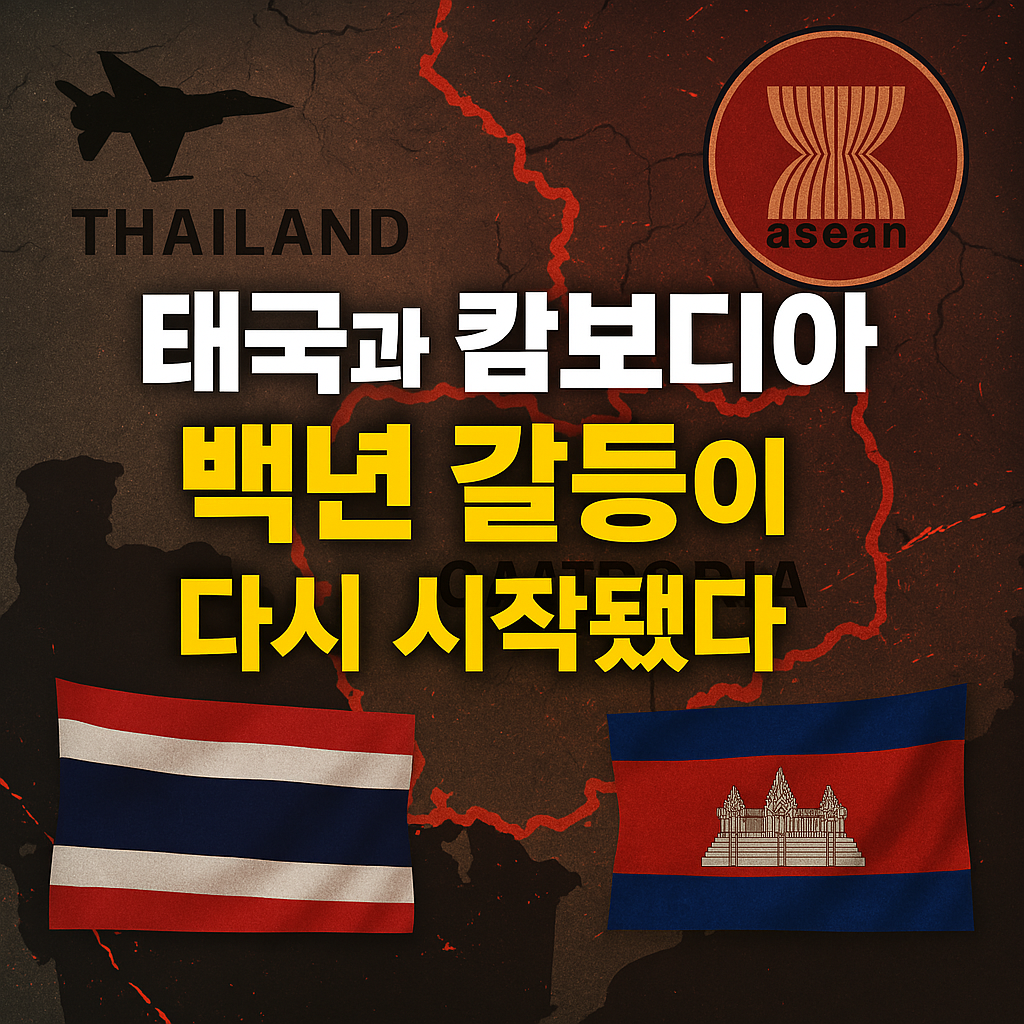 관광객 주의! 태국vs캄보디아 국경 충돌 왜 발생했을까? 현재 상황 정리