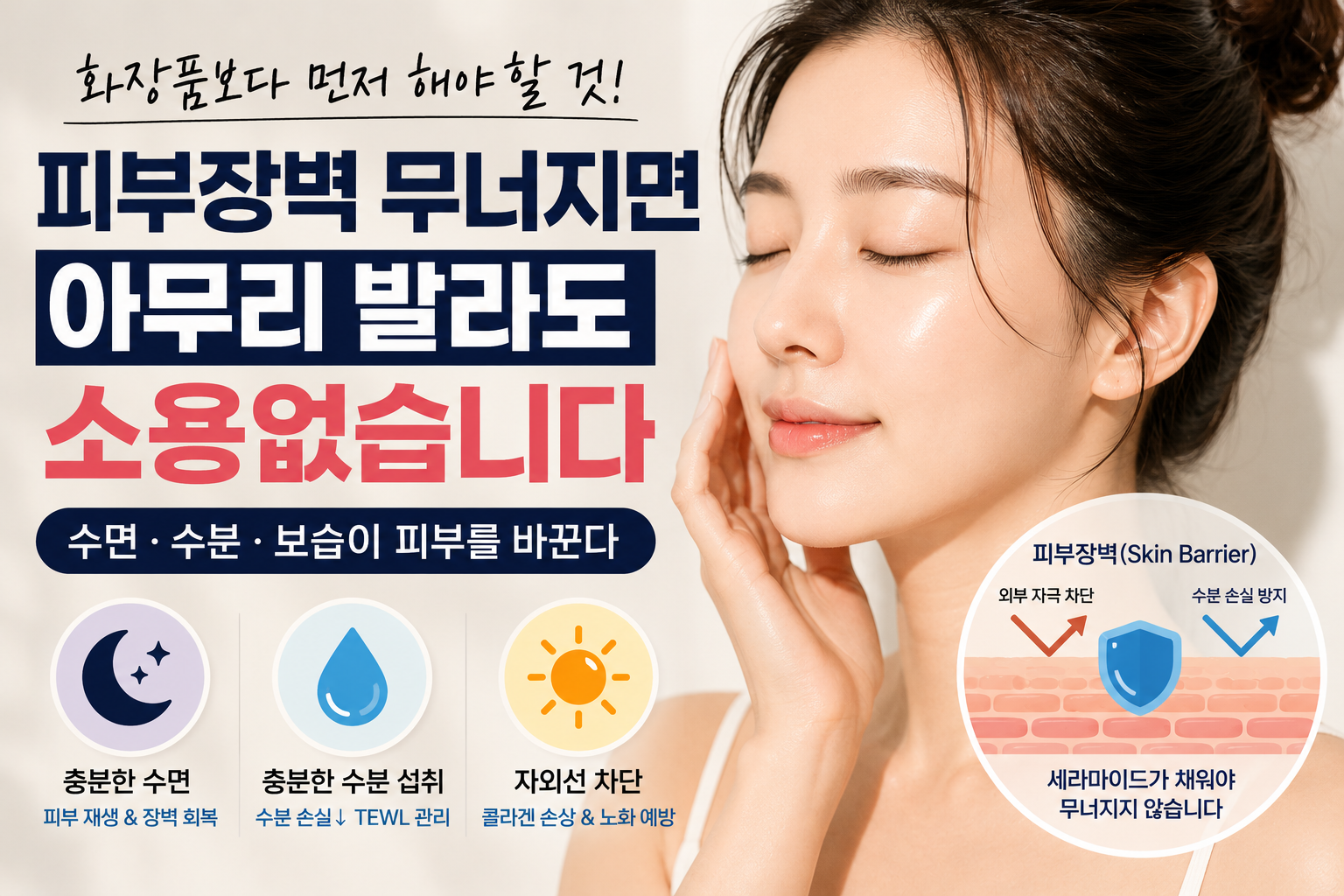 피부장벽 & 스킨케어 팁