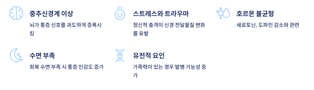 섬유근육통 증상