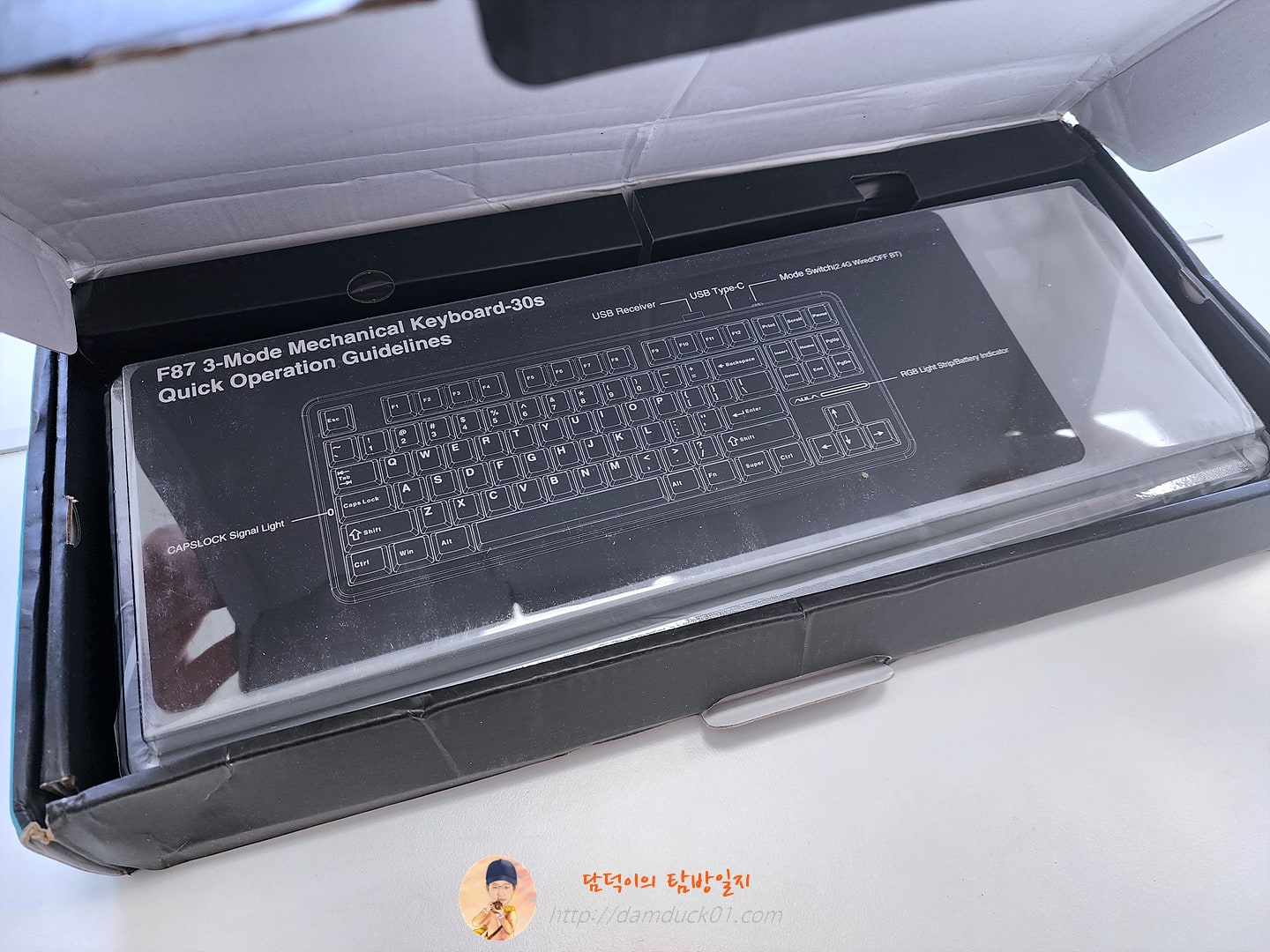 AULA F87 Pro 독거미 키보드