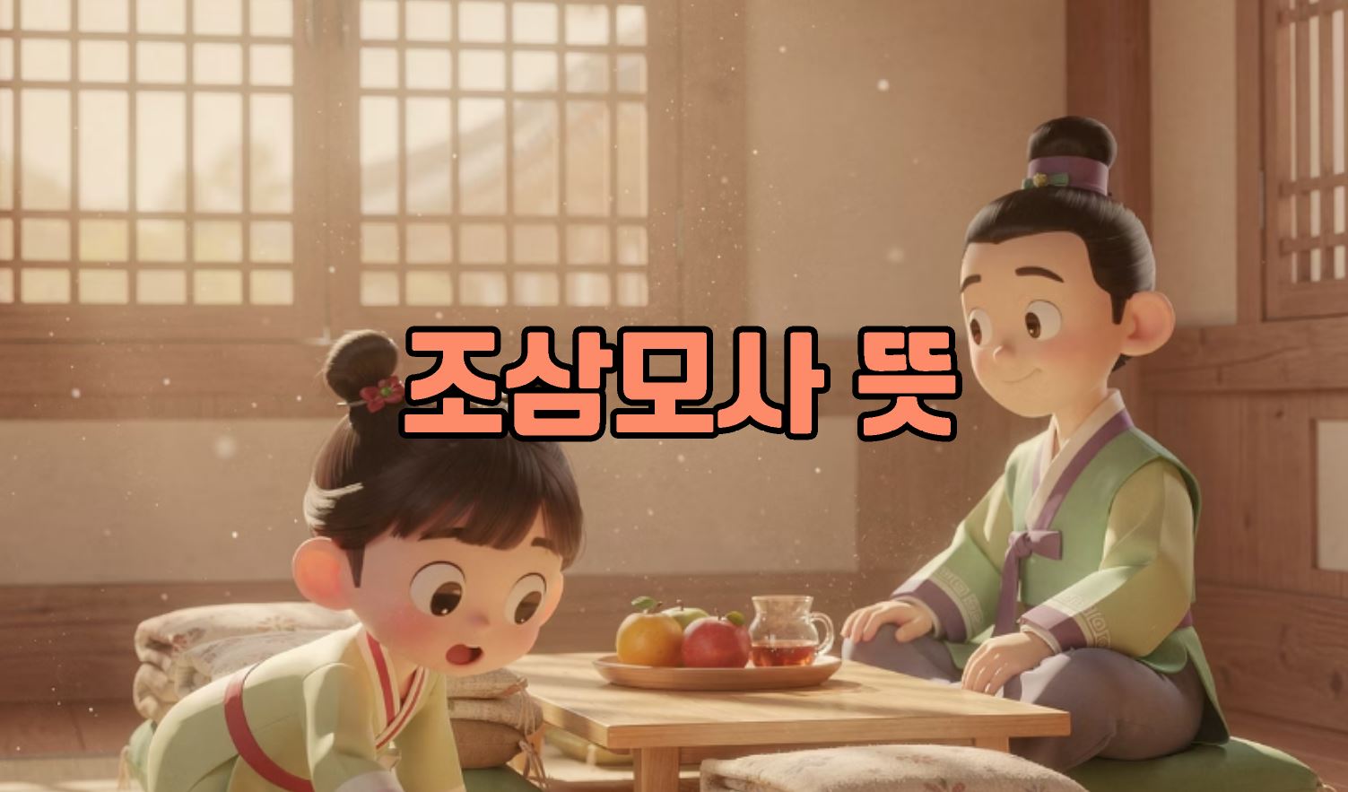 조삼모사 뜻 유래