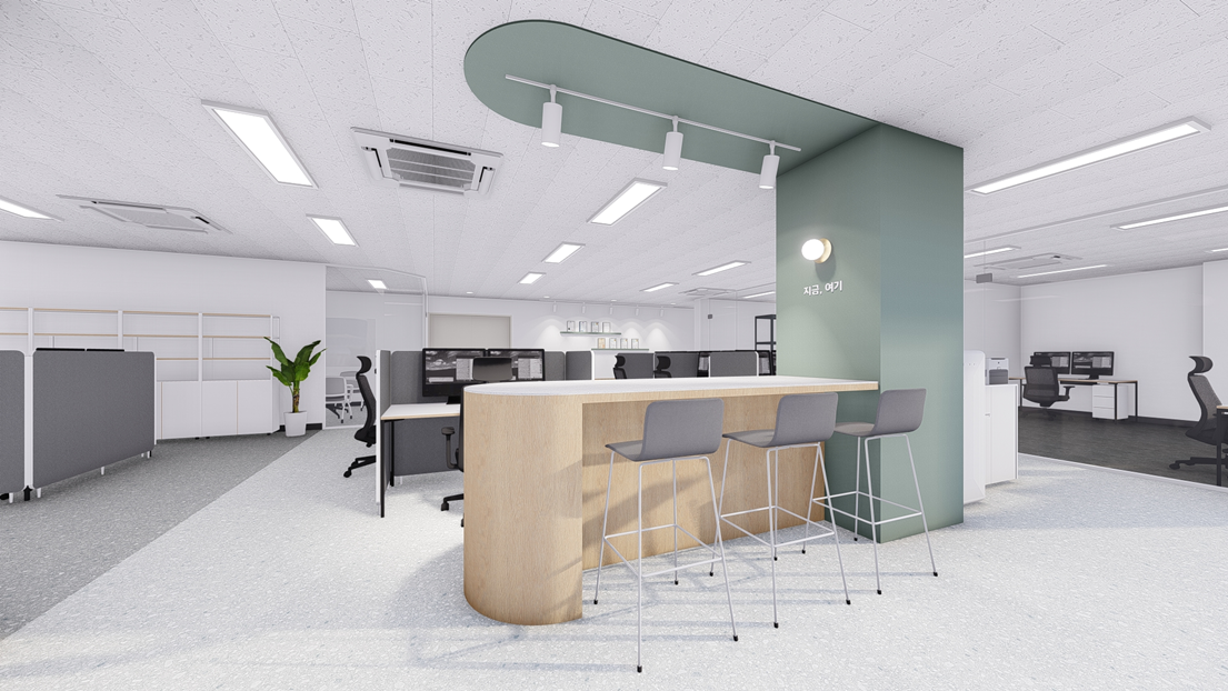 소형사무실3D디자인