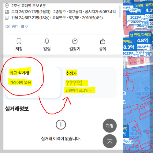부동산 플래닛 추정가 정확도
