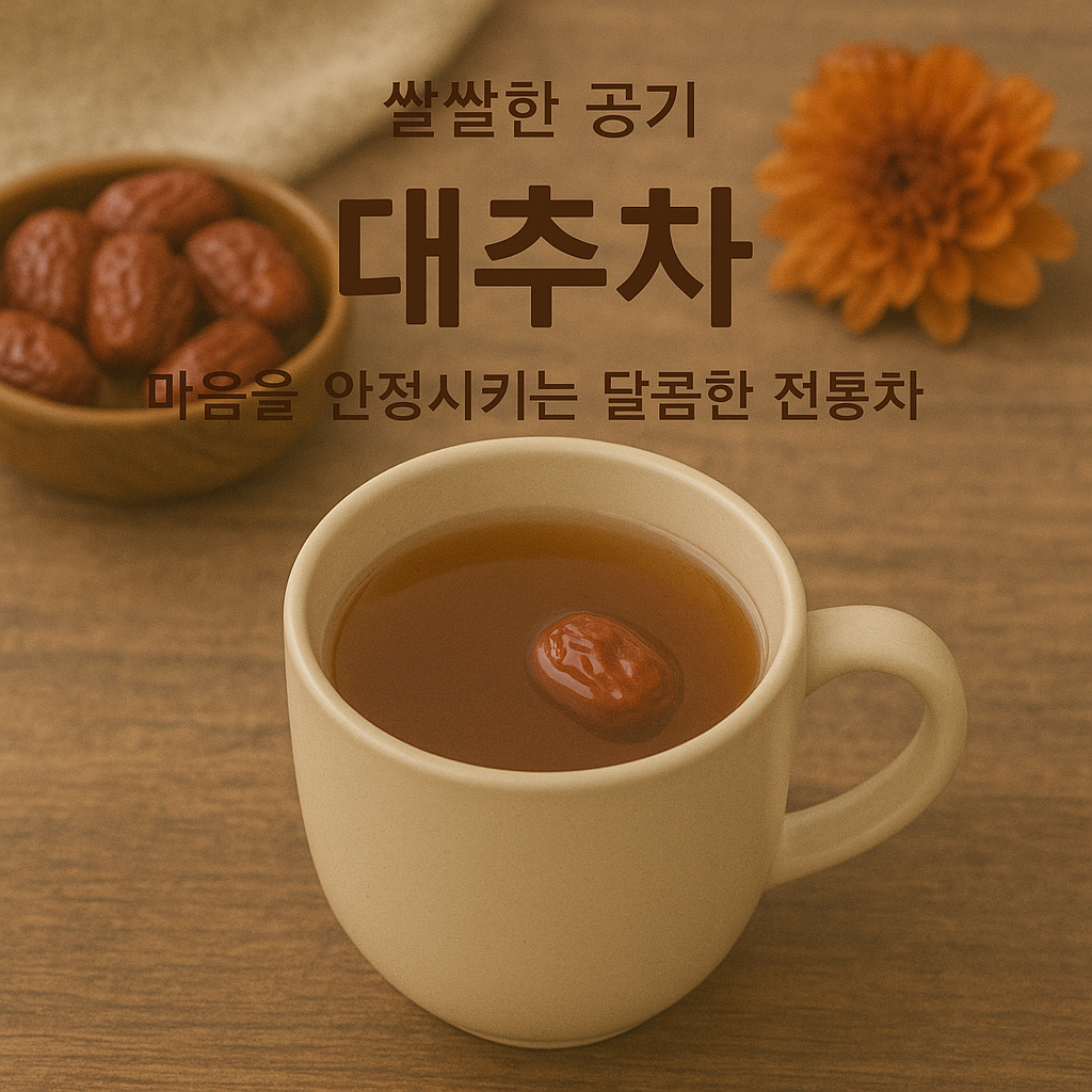 대추차 &ndash; 마음을 안정시키는 달콤한 전통차