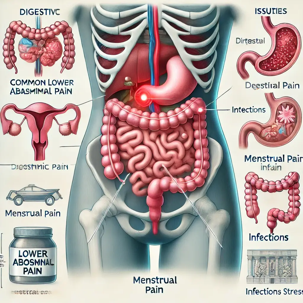 아랫배가 콕콕 쑤시는 원인