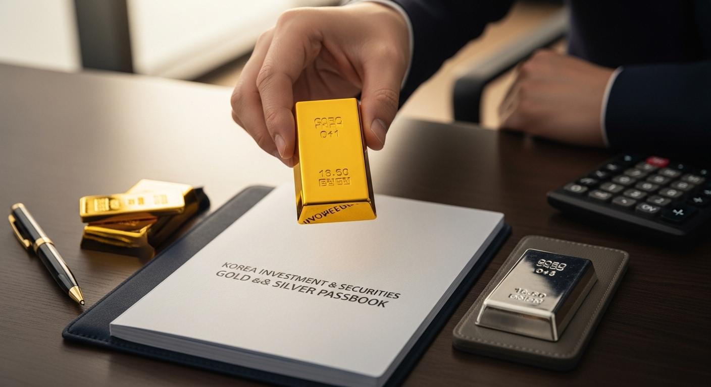 한국투자증권 금현물계좌 인출