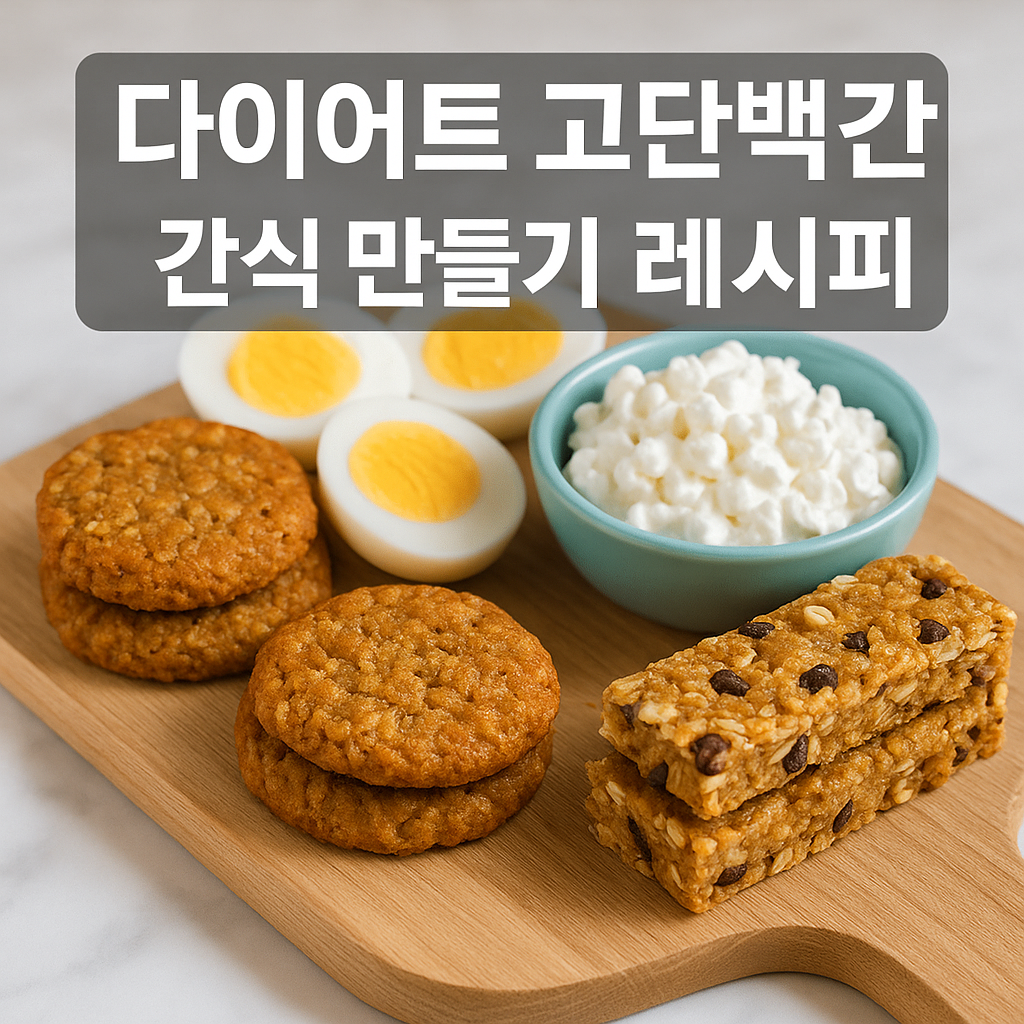 배고플 때 딱! 다이어트 고단백 간식 만들기 베스트 레시피 관련 사진