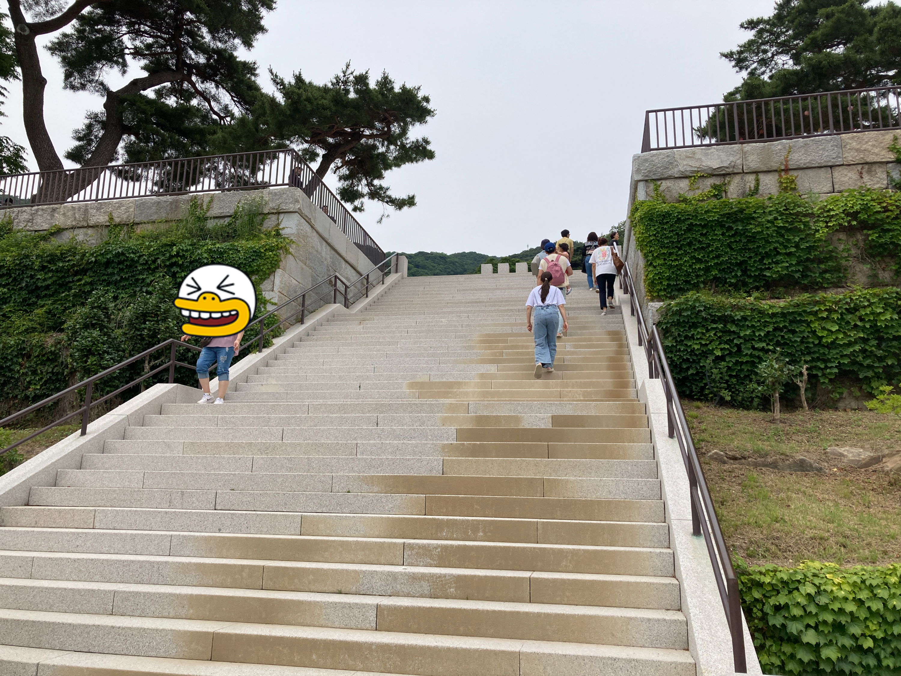 대웅전 올라가는 계단