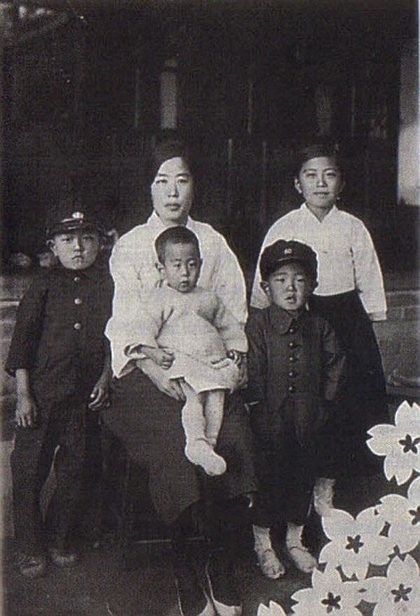 나혜석과 아이들 사진