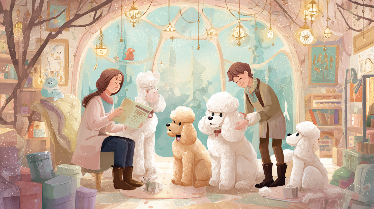 푸들 종류와 순종 구별법