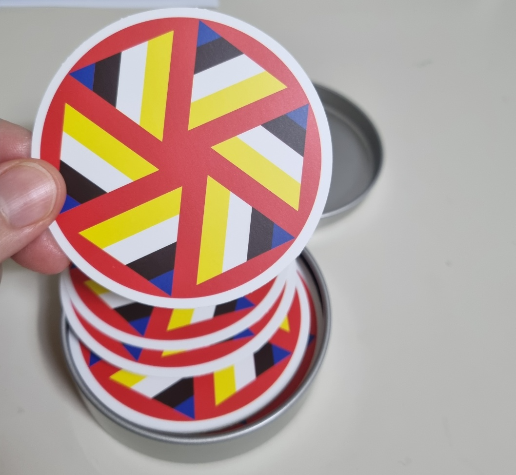 동그란 오방색 카드 / by Sa-ha