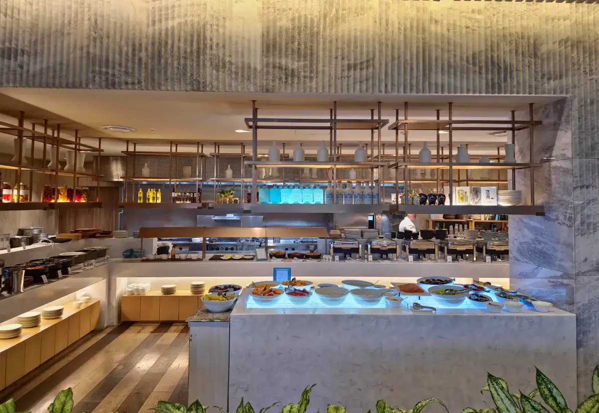 몬드리안 이태원 조식 메뉴들 전체 사진