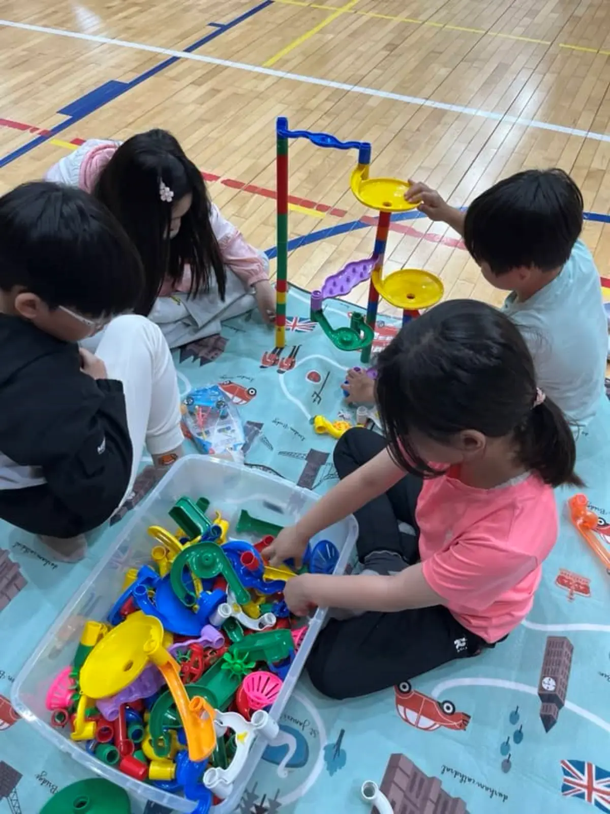 과학창의융합수업 골드버그장치만들기