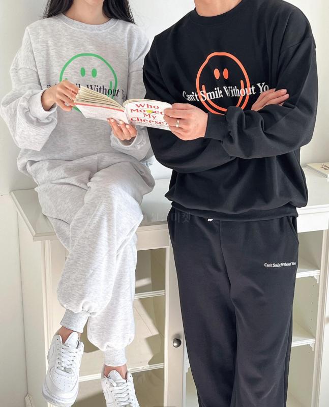 스마일 트레이닝복 세트 3COLOR