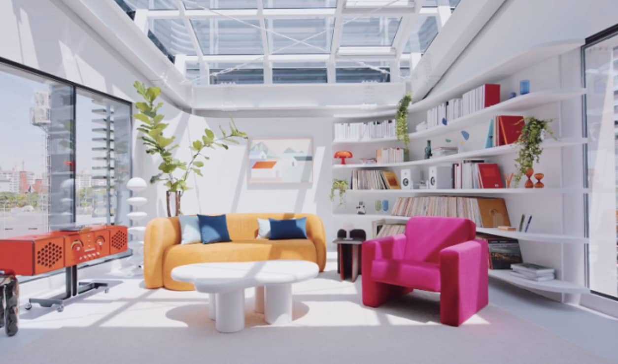 스카이 스위트 거실 공간