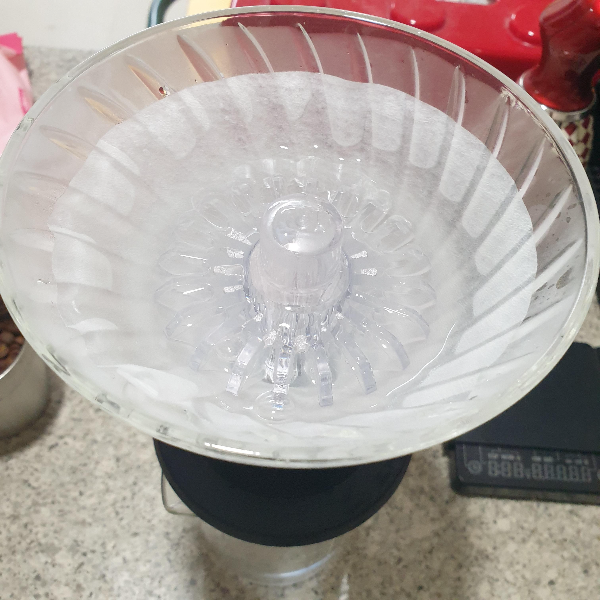 하리오 스위치를 이용한 침지식 레시피 Feat.아브라함커피_린싱