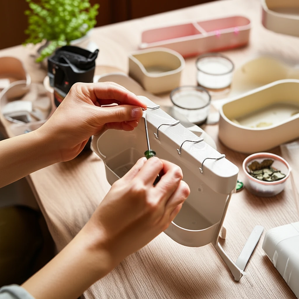 다이소 욕실용품 활용법: 좁은 욕실 