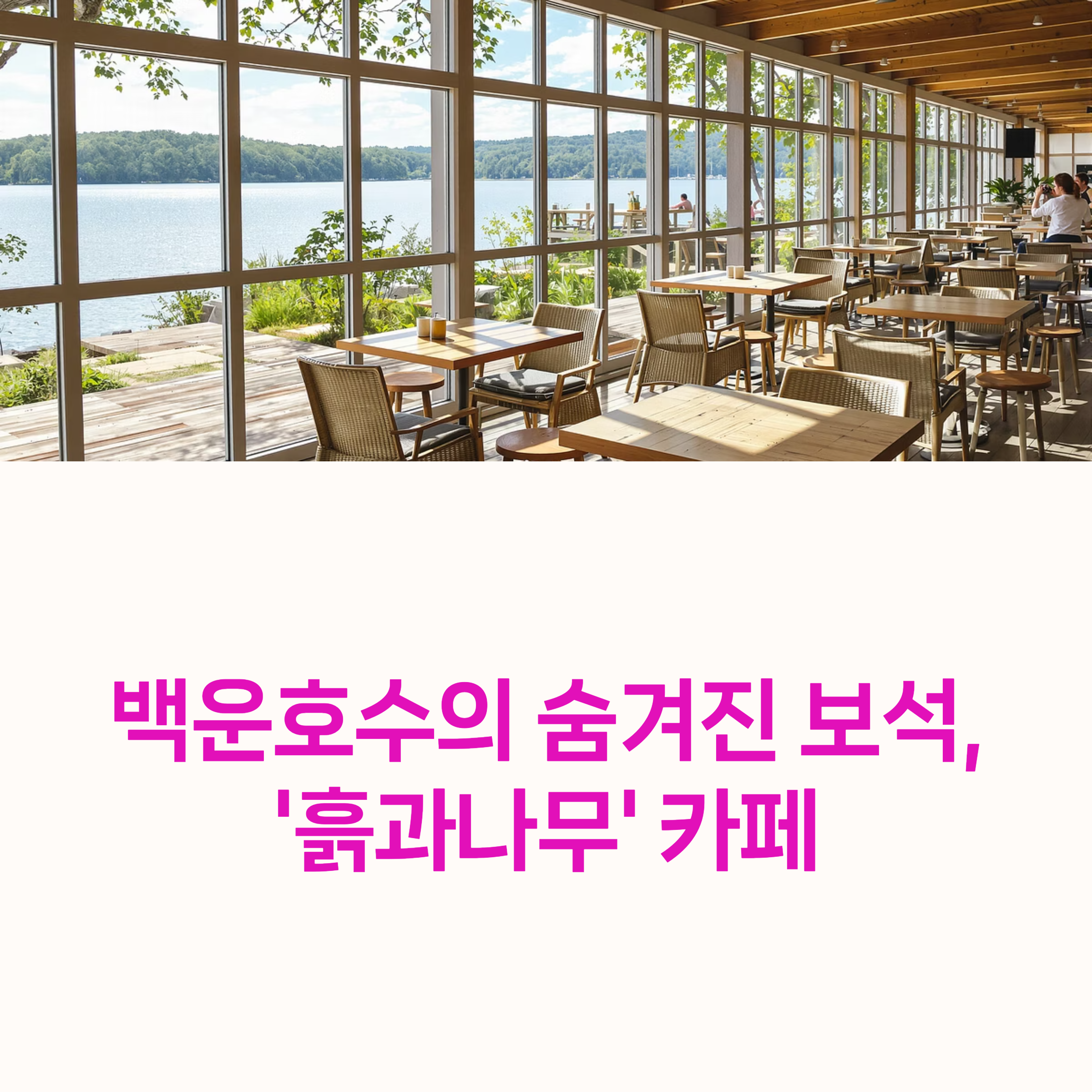 백운호수 카페,