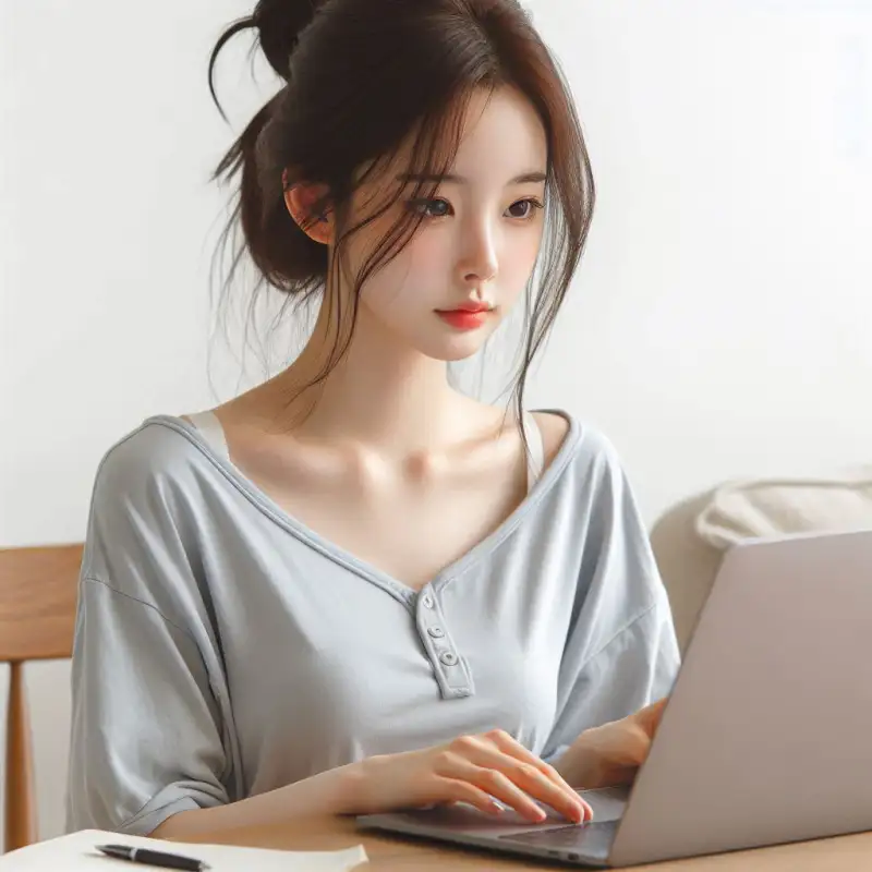 농협은행-모바일-신분증-등록-방법을-알아보는-여성의-모습