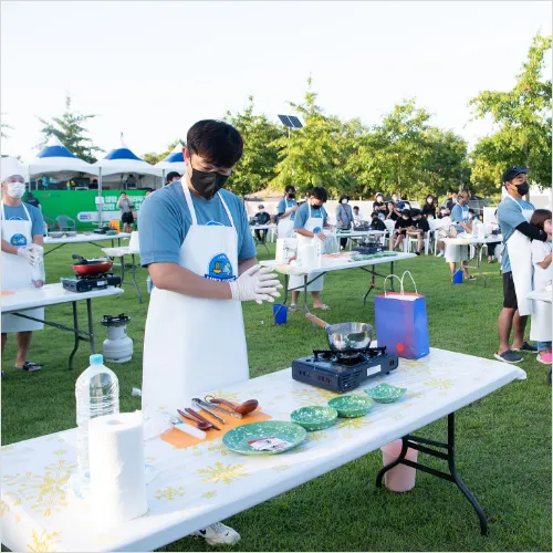 나만의 이색라면 요리경연대회