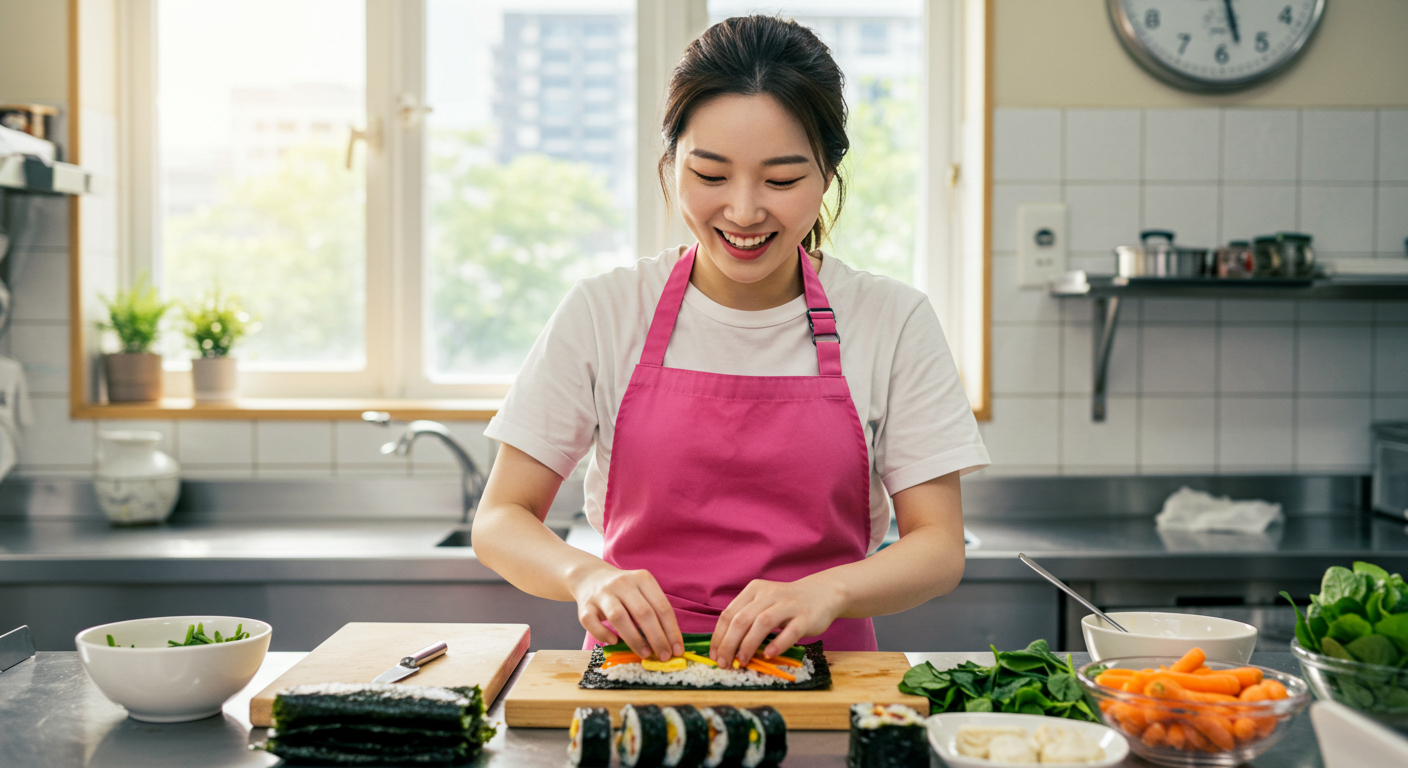 비건김밥만들기