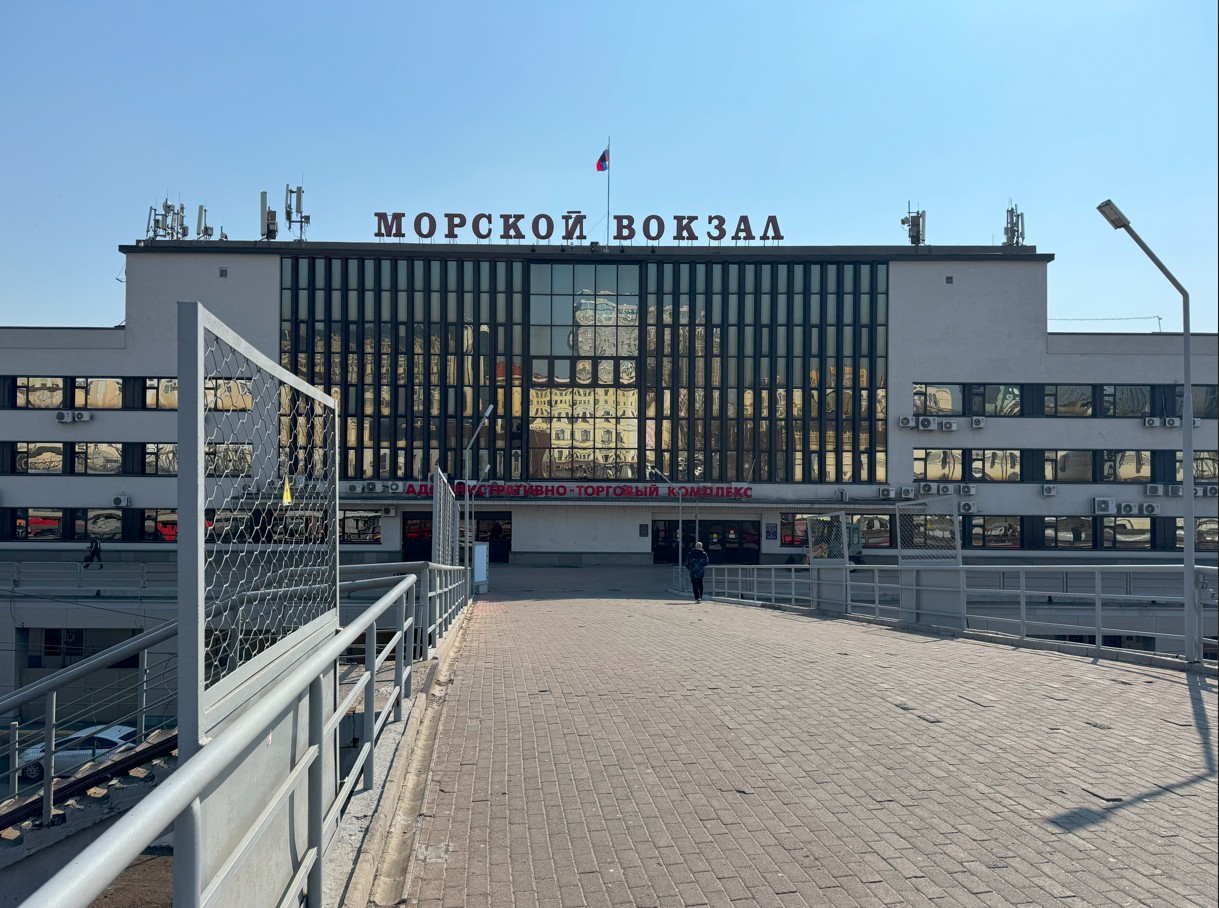 블라디보스토크 항구 뒤편