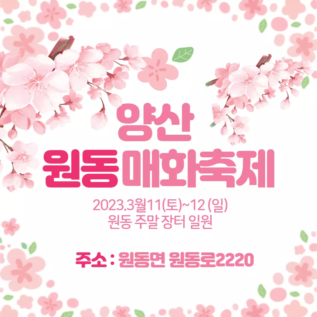 매화그림과-축제안내