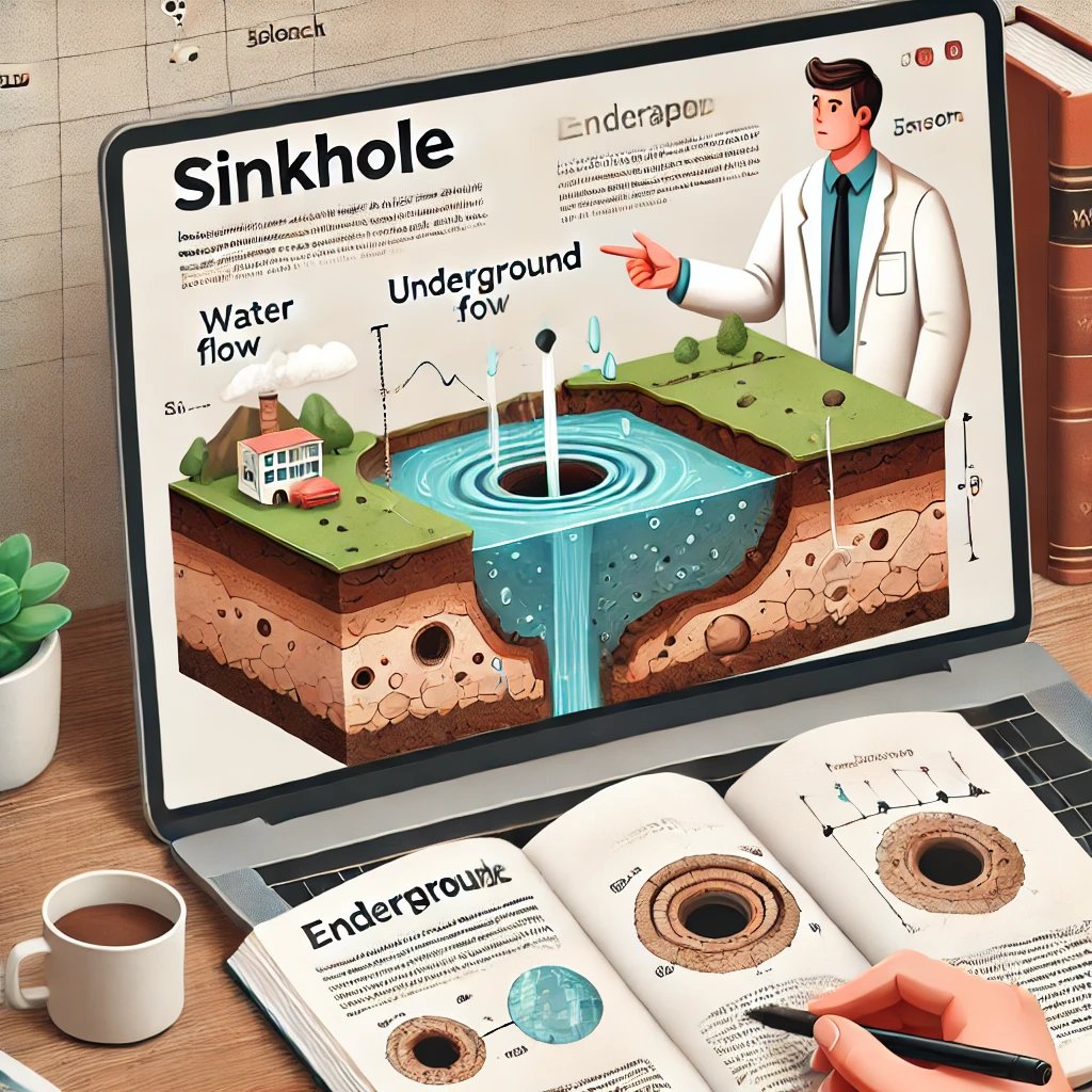 싱크홀은 왜 생길까? 과학적으로 알아보는 원인 분석