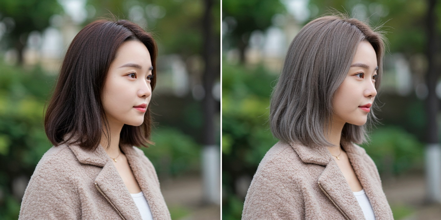 헤어컬러변경