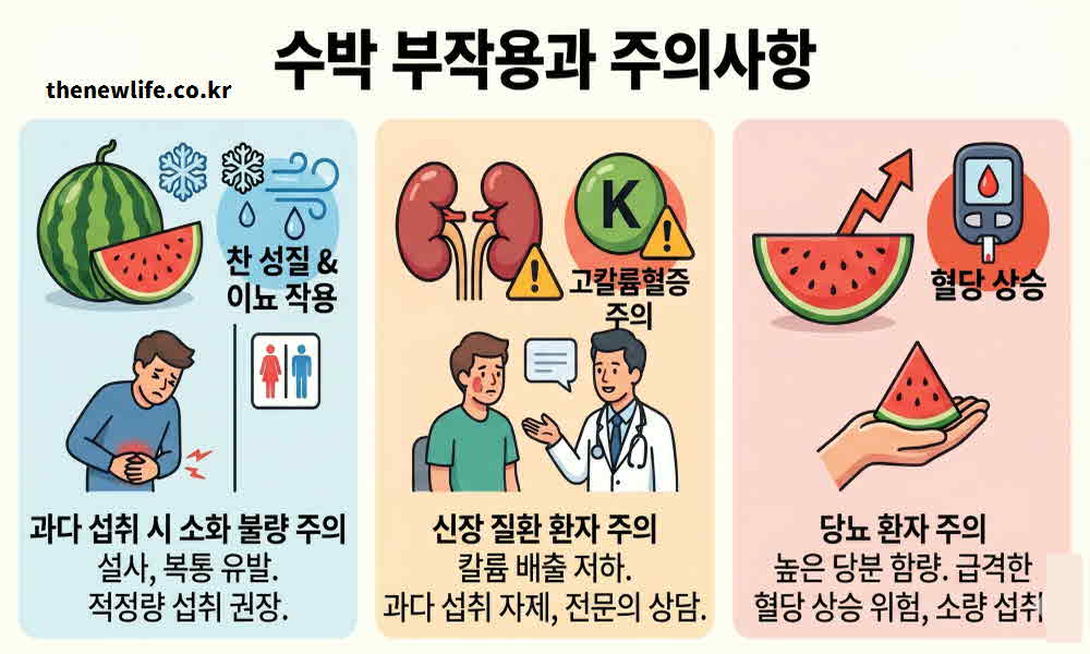 수박 효능 부작용