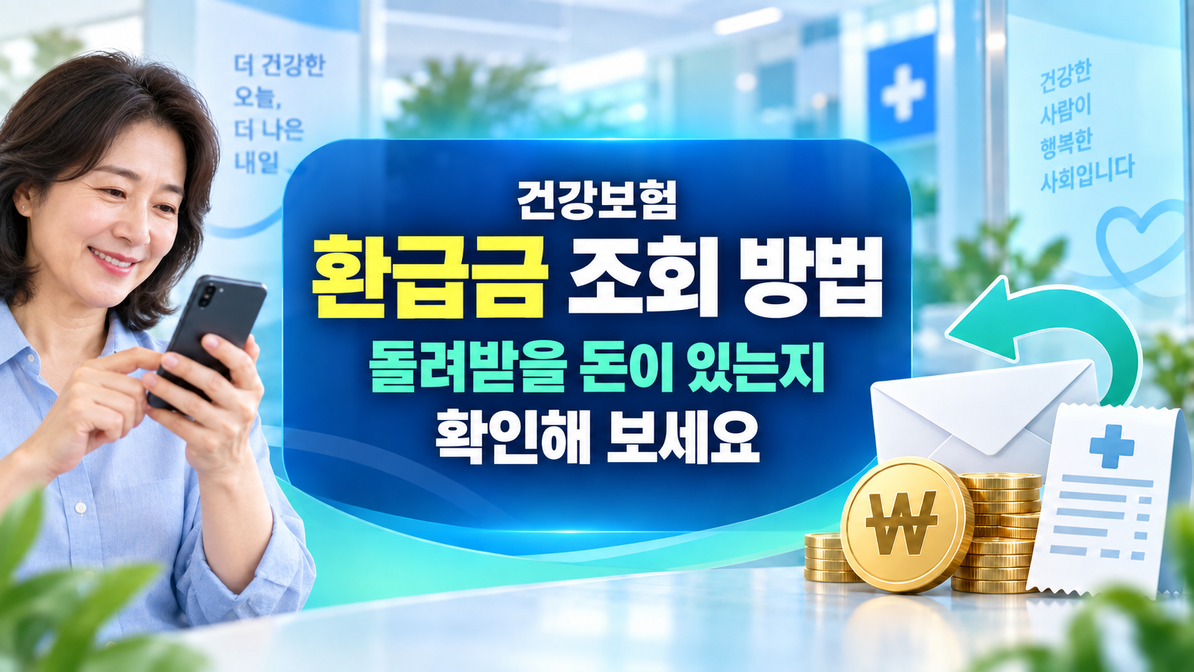 건강보험 환급금 조회 방법: 돌려받을 돈이 있는지 확인해 보세요 총정리