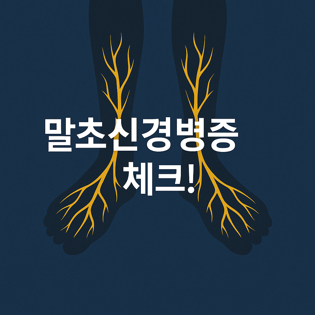 발 저림부터 시작된다 시니어 신경근육질환·말초신경병증 완전 정리🦶
