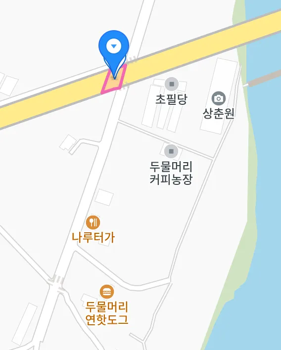 두물머리-4,5공영주차장-지도