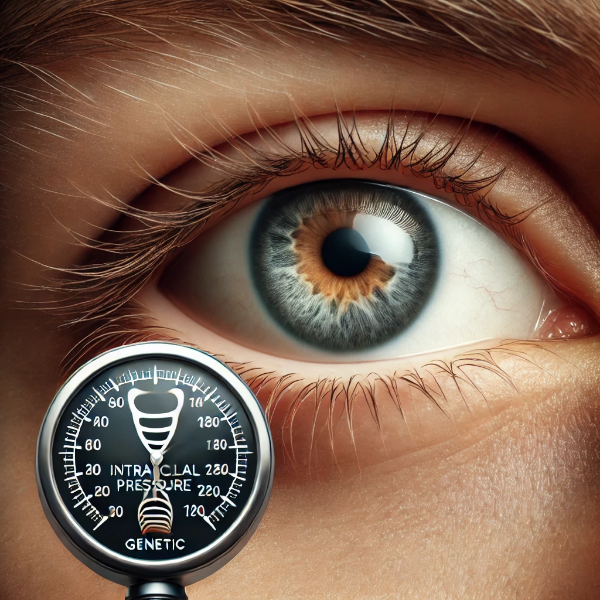 안압을 표현하는 눈동자 이미지