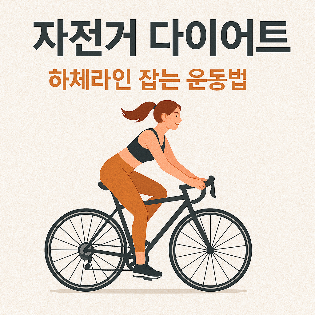 자전거 다이어트, 하체라인 잡는 운동법