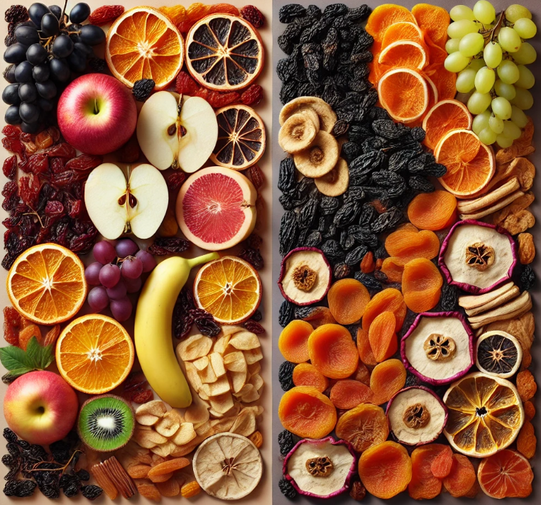 생과일 vs 말린 과일, 갱년기 여성에게 더 해로운 선택은? (갱년기, 건강한 과일 선택법, 혈압 관리)