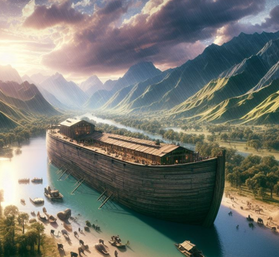 노아의 방주 사진