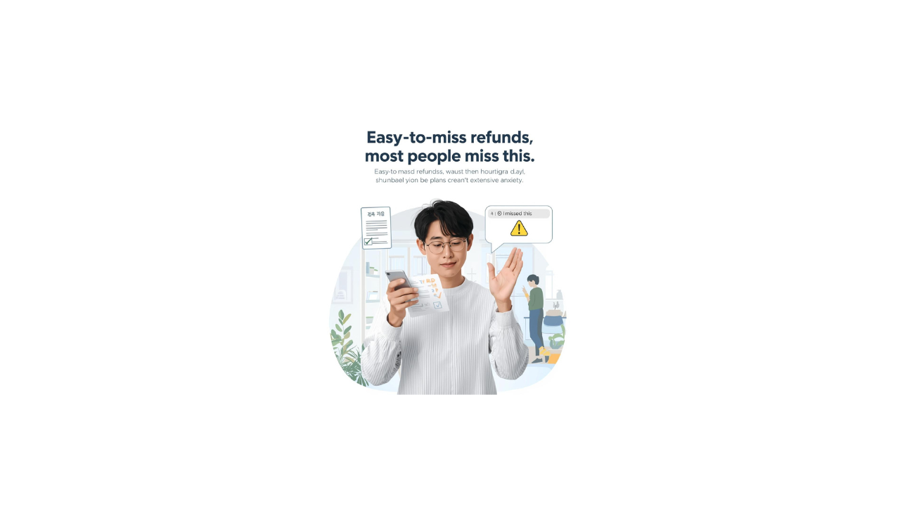 놓치기 쉬운 건강검진 의료비 환급 항목, 대부분 여기서 놓칩니다