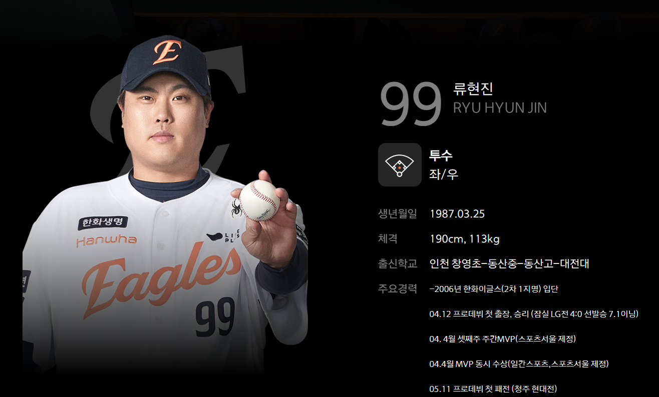 코리안 몬스터 류현진