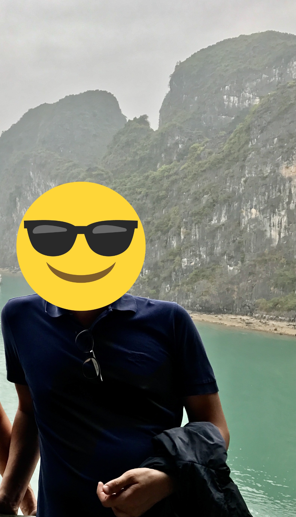 하롱베이 승솟동굴 셀카