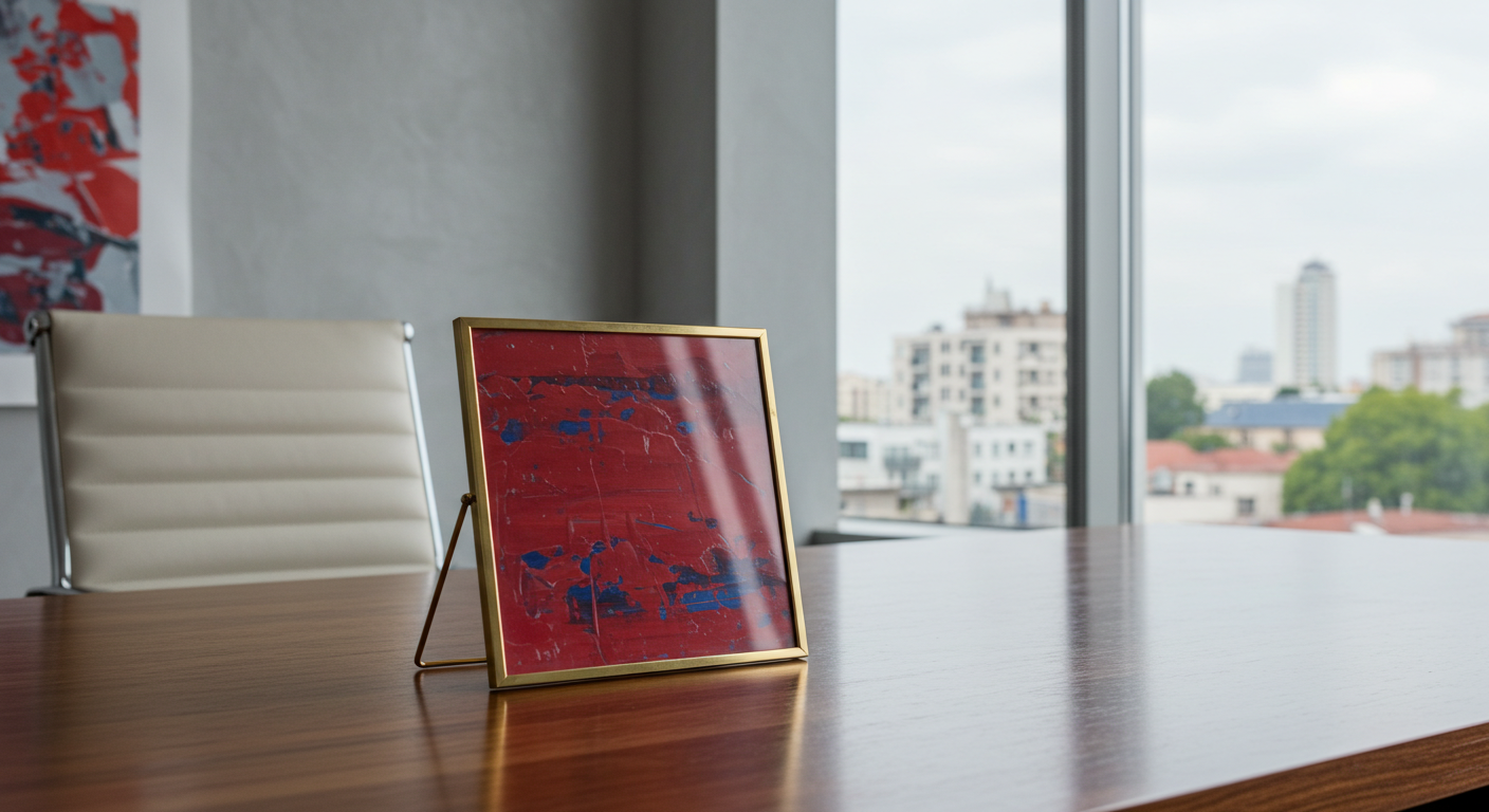 사무실 인테리어 액자