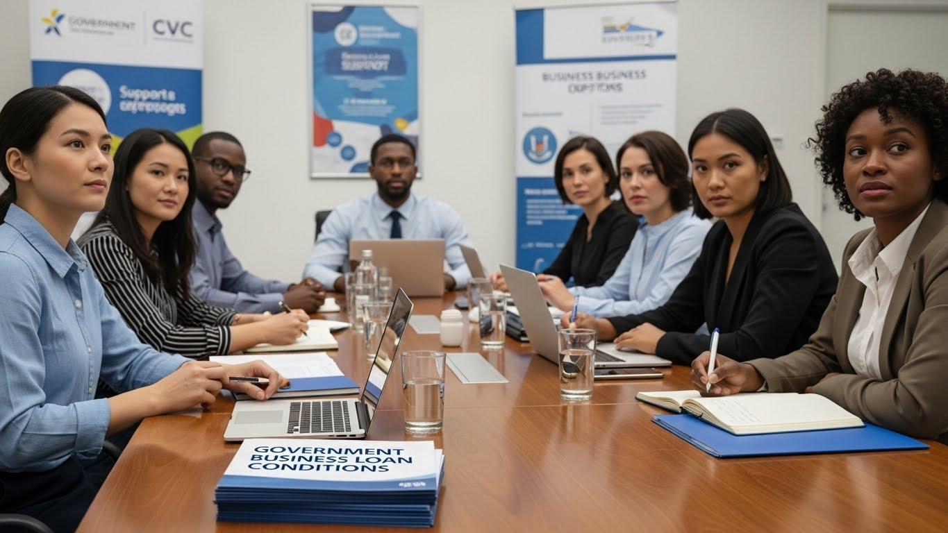 정부 사업자 대출 조건