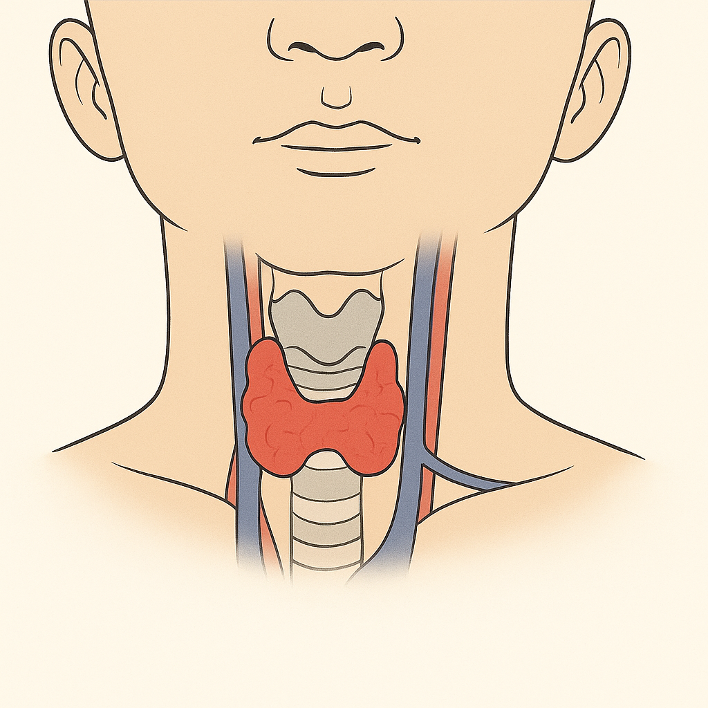 갑상선 항진증, 갑상선 저하증, 갑상선 암 관련 사진