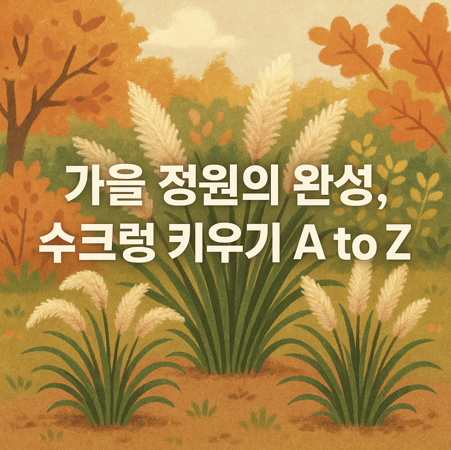 가을 정원의 완성, 수크렁 키우기 A to Z