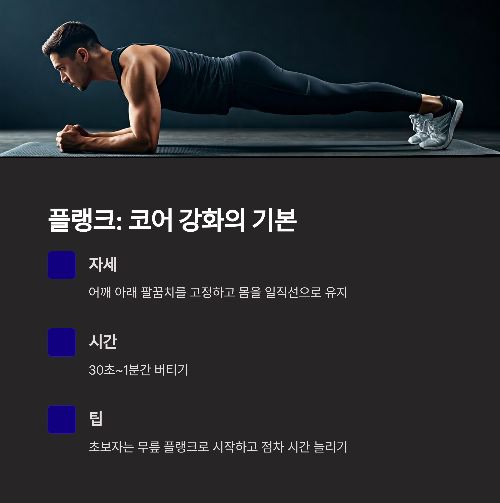 하루 15분, 집에서 뱃살 빼는 맨몸 운동 루틴 4가지