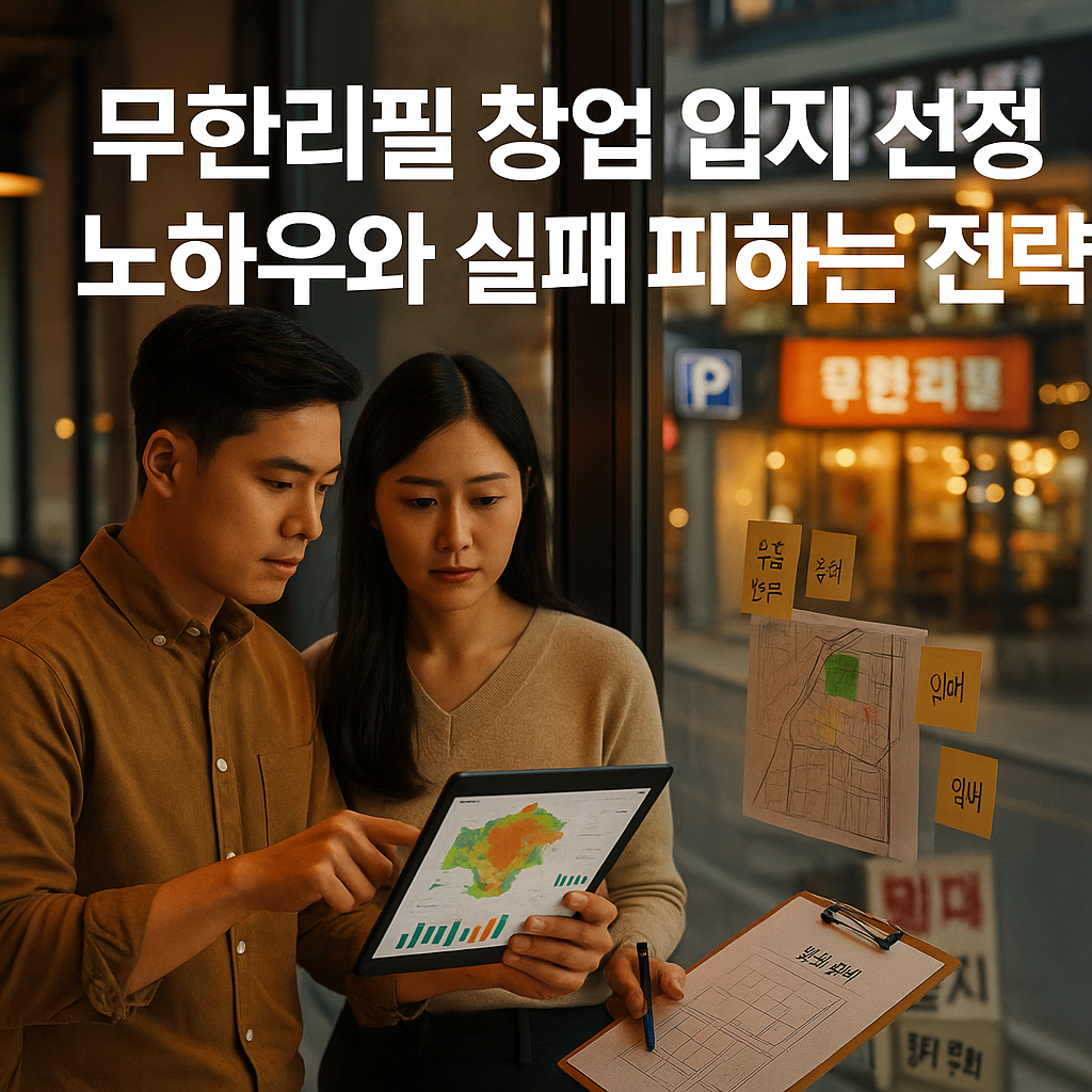 무한리필 창업 입지 선정 노하우와 실패 피하는 전략