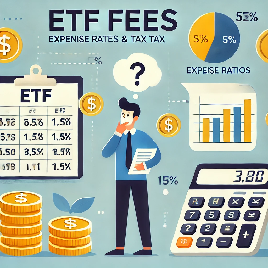 ETF 수수료와 세금 계산법 관련 이미지