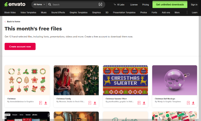 초보자도 쉽게 활용할 수 있는 무료 도안 사이트 추천 envato Elements